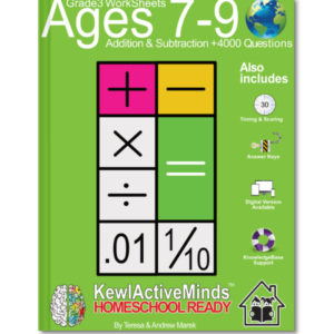 HomeSchool Ready Grade 3 Worksheets Math Addition and Subtraction