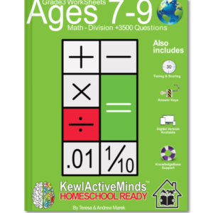 HomeSchool Ready Grade 3 Worksheets Math Division