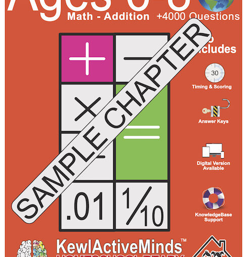 Kewl Active Minds Grade2 Worksheets MathAddition Cover Sample Chapter