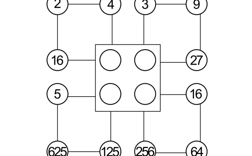 Kewl Active Minds MindsMeld #52 Math Puzzle Brain Teaser