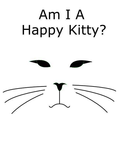 KewlActiveMinds DailyMindMeld Riddle Happy Kitty