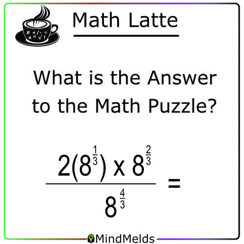 Daily Math Puzzle KewlActiveMinds Brainteaser Brain Game