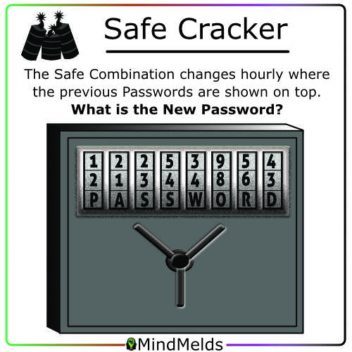 Safe Cracking Mindmelds - Puzzle Brainteaser Brain Game