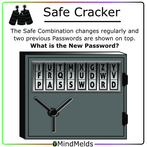 Safe Cracking Mindmelds - Logic Puzzle Brainteaser Brain Game